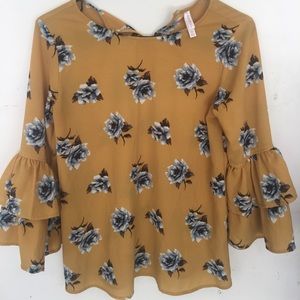 Floral Long Sleeve Shirt